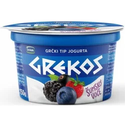 JOGURT GRČKI GREKOS ŠUMSKO VOĆE 150G