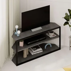 Hanah Home TV Komoda Echo, 98x37x45 cm, Siva