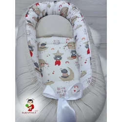 Bubamara037 Gnezdo za bebe Meda na mesecu, Bež