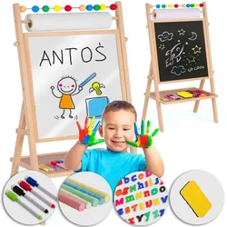 ACTIVESHOP Ricokids magnetna tabla z vrtečo se tablo