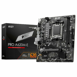 MSI Pro A620M-E, AMD A620 Mainboard - Sockel AM5, DDR5 7E28-001R