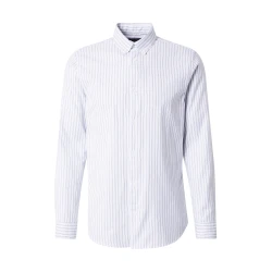 JACK & JONES Muška košulja 12270043, Belo-siva