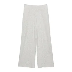Pull&Bear Hlače pegasto siva