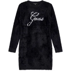 Guess LS SWEATER DRESS Črna