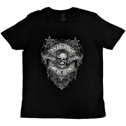 Avenged Sevenfold Majica Stars Flourish Unisex Black M