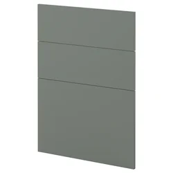 METOD 3 fronta za mašinu za suđe, Nickebo/mat sivozelena, 60 cm
