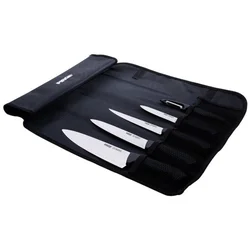 Knife set, 5 pieces, with storing bag, Ecco - Pirge