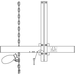 KV2 Audio Fly Bar for VHD Systems 0003-KVV 987 252 nosač