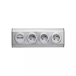 Podsklop sa 3 utičnice + USB