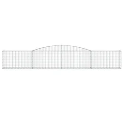 Lučne gabionske košare 20 kom 400x30x60/80 cm pocinčano željezo