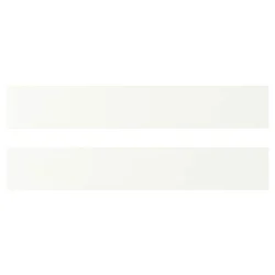VALLSTENA Front fioke, bela, 60x10 cm