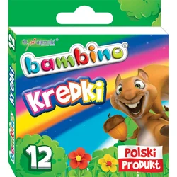 St.Majewski Voščene barvice Bambino, 12 barv