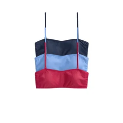 The Set Bikini zgornji del modra/marine/rdeča