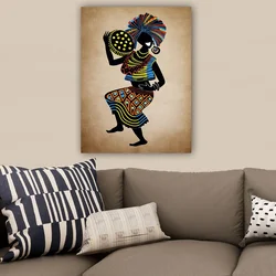 Wallity Dekorativna slika na platnu, 70x100cm, Šarena