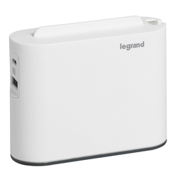 LG 49401 2-STRUKI ADAPTER 2X2P+E 1XUSB-A 1XUSB-C (BELA/T.SIVA)