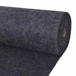 Vidaxl Preproga Antracit 1,2 x 20 m Poliester