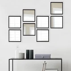 Wallity Set ogledala SETAYNA_064, 24x24cm