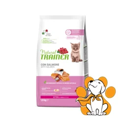 Trainer Natural Suva hrana za mačiće sa ukusom lososa, 1.5kg