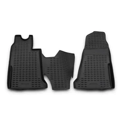 Rubber car mats Ford Transit 2000-2014 (front)