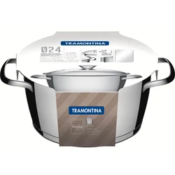Tramontina Šerpa Allegra, 24 cm, 4.2 l, Srebrne boje