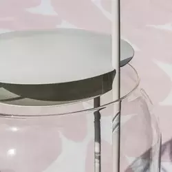 TOFSAND Fenjer za top sveću, splj/un, bela, 44 cm