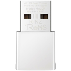 Mercusys MA30N V1.0, AC1300 Nano Wireless Dual Band USB Adapter