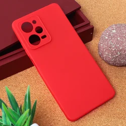 Maska za mobilni telefon Xiaomi Redmi Note 12 Pro 5G TERACELL GIULIETTA MAT, Crvena