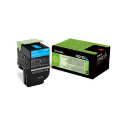Toner Lexmark 70C2HC0 modra, original -