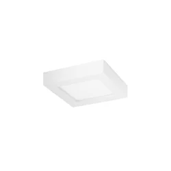 Aigostar - LED plafonsko nadgradno svetlo, 9W, 230V, 4000K, 12,2x12,2 cm, bela