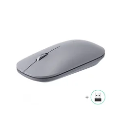 UGREEN MU001 Miš, Bežični, Ultra Slim, Do 4000 DPI, Sivi