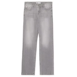 Cropp - Farmerke straight - light grey