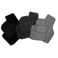 Textile car mats Mitsubishi Pajero 1991-2000 (front, short version)