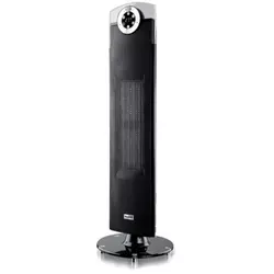 Sencor - Ventilator sa keramičkim grejnim telom 1300/2500W/230V crna + daljinski upravljač