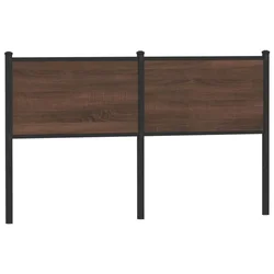 Vidaxl vidaXL Vzglavje postelje rjav hrast 150 cm