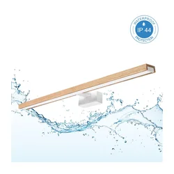 Brilagi - LED osvetljenje za kupatilsko ogledalo 3u1 WOODY MIRROR LED/15W/230V IP44 bela/hrast