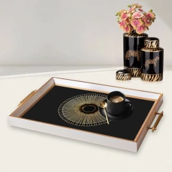 Aberto Design Poslužavnik TPB9878 50 x 29 x 3.5 cm, Šareni