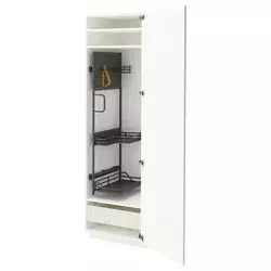 METOD / MAXIMERA Visoki element-ostava, bela/Ringhult bela, 60x60x200 cm