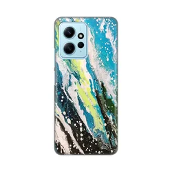 Silikonska maska za Xiaomi Redmi Note 12 4G (EU) Abstract Print Skin šarena