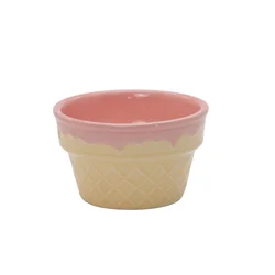 Cute&Cool HOME činija za sladoled, roze 10x6.5cm