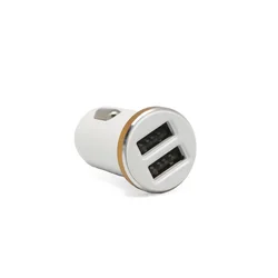 LDNIO Auto punjač Dl-C22 Dual, USB 2.1A, Beli