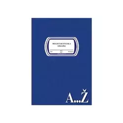 Registar sveska A4/TVR ABC 90