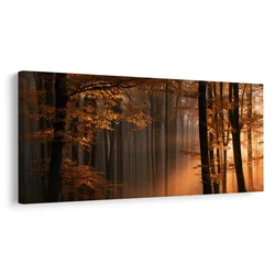 Slika sončni žarki v jeseni - 120x60