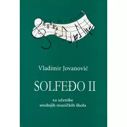 Solfeđo II za srednju muzičku školu Vladimir Jovanović