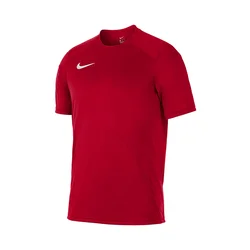 NIKE Funkcionalna majica  rdeča / češnjevo rdeča / bela