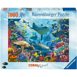 Ravensburger puzzle (slagalice) - 1000pcs Utočište koralnog grebena RA12001172