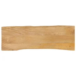Stolna ploča 110x40x2,5cm od masivnog drva manga sa živim rubom