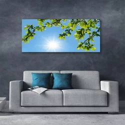tulup.si Slika na platnu Sonce narava 125x50 cm