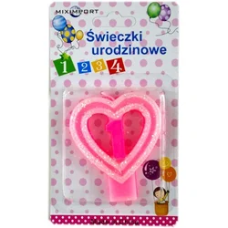 shumee sveča v obliki srca | SW271