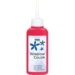 Kreul 42711 Barva za steklo Ruby Red 80 ml 1 kos