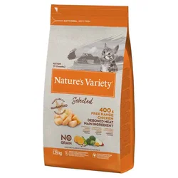 Natures Variety Hrana za mačiće Selected, Piletina - 1.25 kg